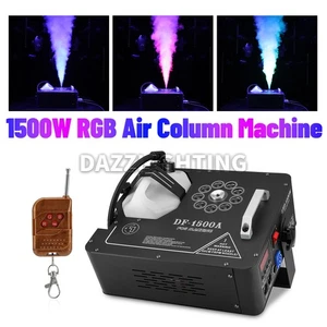 PAIDUN Colorful 1500W Air Column Machine Smoke Fog Vertical Effect LED Light DMX - Picture 1 of 11