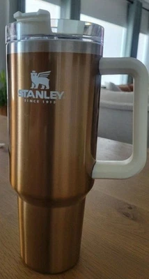 Stanley Golden Glass Quencher H2.0 FlowState Tumbler 40 OZ LIMITED EDITION-NEW Foto 1 de 3