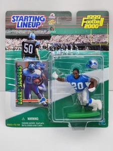 Starting Lineup by Hasbro '99-'00 Football Barry Sanders #20 Detroit Lions Fig. - Picture 1 of 24