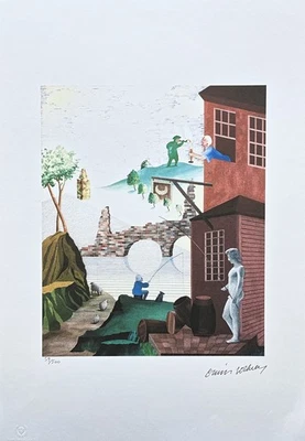 DAVID HOCKNEY - Kerby - Firmado, edición numerada 59/500, 35x50 cm Foto 1 de 4