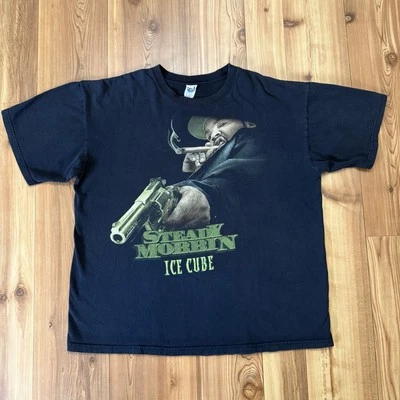Camisa De Colección Ice Cube Steady Mobbin Y2K Talla XL Rap T Foto 1 de 4