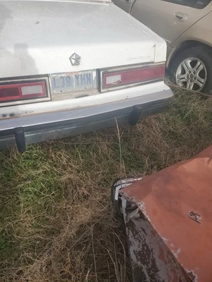 Dodge Diplomat 1987 tracción trasera parachoques Foto 1 de 3