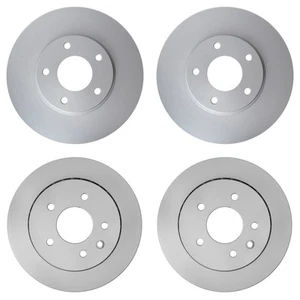 Hella Front 305mm Rear 305mm Brake Rotors Kit For Jaguar XJ8 XK8 Base L Sport - Picture 1 of 1
