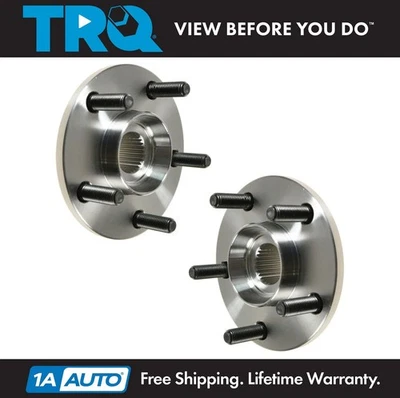 TRQ Rear Wheel Hub Assembly Pair for Ford Thunderbird Mercury Cougar Mark VIII - Изображение 1 из 3