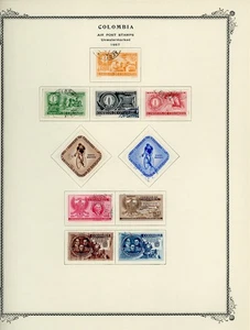 COLOMBIA Scott Specialty Album Page Lot #69 - SEE SCAN - $$$ - Picture 1 of 1