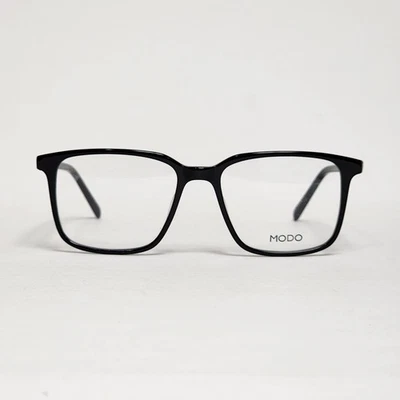 Gafas rectangulares hechas a mano para hombre MODO 6552 en negro | 53 mm Foto 1 de 4