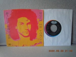 SQUIER,BILLY 7"vinyl w/pic slv...ROCK ME TONITE/CAN'T GET...CAPITOL...VG++/VG++ - Imagen 1 de 2