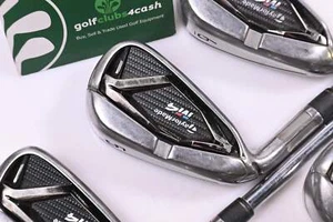 Left Hand Taylormade M4 Irons / 4-PW / Regular Flex KBS MAX 85 Shafts - Picture 1 of 7