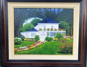 Dwayne Hickman (USA), C.2002 Giclee On Canvas "The Farmhouse", LTD "7/30", COA! - Picture 1 of 17