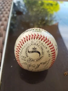 palla baseboll RIMINI autografata compioni d italia 92 -93 - Foto 1 di 4