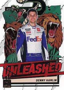 Denny Hamlin 2023 Donruss Racing - Unleashed #U6 - - Image 1 of 2
