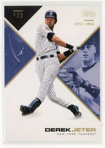 Derek Jeter - 2019 Topps X Tatis Style & Swag blau parallel Yankees (B) - Bild 1 von 2