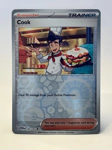 Cook 147/167 Holograma Inverso - Pokemon Juego de cartas coleccionables Twilight Masquerade - Casi Como Nuevo - Imagen 1 de 2