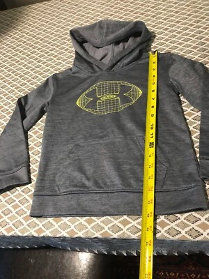Boys Under Armour Hoodie  Boys Size  7 Gray - Image 1 of 4