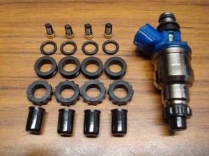 Mazda Miata Fuel Injector #195500-1970 : Seal, O-Ring, Filter & Pintle Cap Kit - Bild 1 von 3