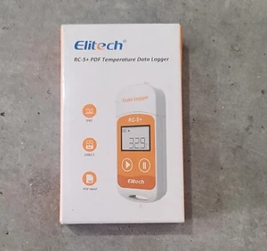 Elitech RC-5+ USB Temperature Data logger Temp Recorder PDF Reporter 32000 Point - Picture 1 of 2