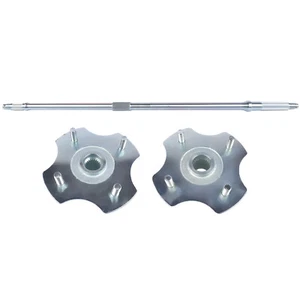 NEW Axle Shaft & Wheel Hubs for Honda TRX350FE Rancher 350 ES 2000-2006 - Picture 1 of 12