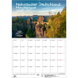 Naturzauber Deutschland Planer DIN A2 Kalender für 2025 Natur Deutschland - Seel - Bild 1 von 1