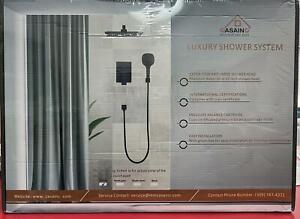 Casainc 2 Function 10" Wall Mounted Dual Shower Heads Shower System In Chrome