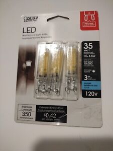 Feit LED Specialty T4 G9 LED Bulb Daylight 35 Watt Equivalence 3 pk