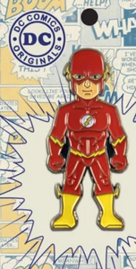 FLASH CLASSIC - DC COMICS - PIN DE SOLAPA/SOMBRERO - TOTALMENTE NUEVO - FS0059 - Imagen 1 de 1