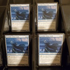 4x Scornful Aether-lich, Magic the Gathering