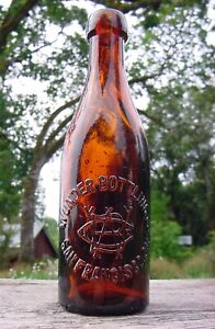 Old Western Beer - "WUNDER BOTTLING / SAN FRANCISCO, CAL" - Split Size Bottle!
