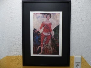 Chagall Reproduktion Lithografie 50 x 35 cm limitiert, signiert und gerahmt - Picture 1 of 6