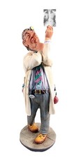 Doctor Reading X-ray Statue Medical Profession Graduation Funny Humor Statue 13H