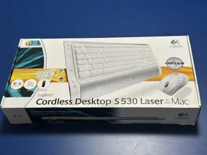 Logitech S530 Keyboard And Mouse for Mac - Picture 1 of 4