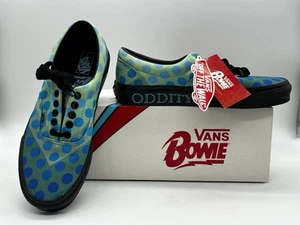 NIB VANS David Bowie 6.5 Men / 8 Women Shoes Era Space Oddity Blue Gree - Imagen 1 de 12