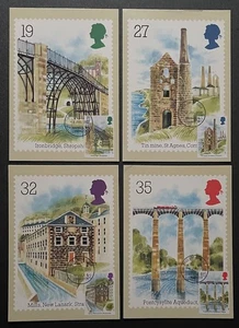 1989 Industrial Archaeology  PHQ cards. FDI Front. With Warwick CDS - Picture 1 of 1