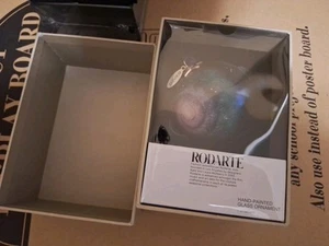 Rodarte Neiman Marcus para Target Ornamento Galaxia Vidrio Pintado a Mano 3" Espacio - Imagen 1 de 4