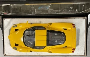 1 18 BBR Enzo Ferrari Yellow Limited HE18004 Mini Car Model Kyosho KYOSHO Enzo F - Picture 1 of 10