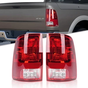 Conjunto de luz trasera para 2009 2010 2011 2012 para Dodge Ram 2009-2018, rojo  - Imagen 1 de 7