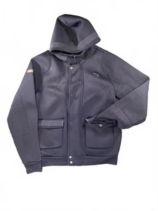 Puma Volvo Ocean Race Giacca Uomo Nera con Cappuccio e Tasche Frontali Taglia Media - Foto 1 di 7