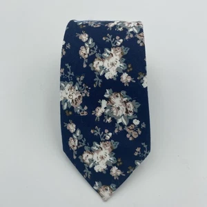 Corbata de algodón floral Van Heusen - Imagen 1 de 5