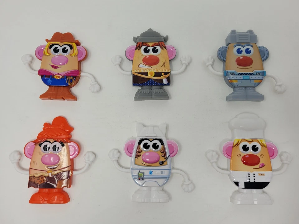 Wendy's Potato Head Juguetes de Comida para Niños 2025 Lote de 6 Piezas Foto 1 de 1