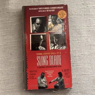 Some Folks Call It a Sling Blade VHS Movie Billy Bob Thornton rare OOP short  - Image 1 of 3