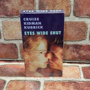 Eyes Wide Shut VHS Sealed 1999 Stanley Kubrick Tom Cruise Watermarks RARE - Picture 1 of 4