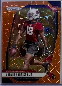 2024 Panini Prizm Lazer Prizm RC #375 MARVIN HARRISON JR Arizona Cardinals - Foto 1 di 2