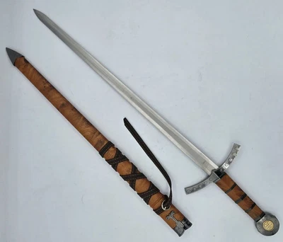 Cruzado Caballero Templario Corto 23” Hoja Medieval Espada Daga Espada METAL Foto 1 de 4