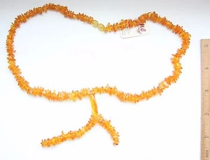 Amber Genuine Baltic Butterscotch Egg Honey Necklace 25.6g 波羅的海琥珀  - Picture 1 of 3