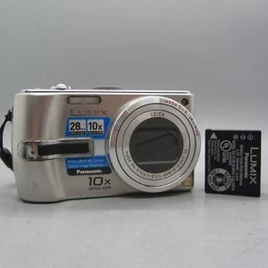 Panasonic Digital Camera Lumix DMC-TZ3 7.2MP Silver Tested - Picture 1 of 9