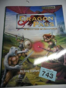 HeroQuest Dragon Pass Gazeteer RuneQuest Glorantha Stafford Issaries B743 - Picture 1 of 8