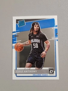 2020-21 Donruss Optic Cole Anthony Rated Rookie RC #165 Orlando Magic - Picture 1 of 6