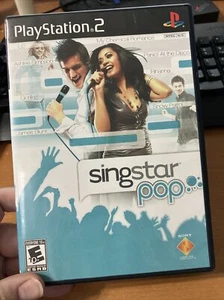 SingStar: Pop (Sony PlayStation 2, PS2, 2007) GAME ONLY! Check Out My Others!! - Picture 1 of 4