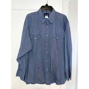 Wrangler Western Pearl Camicia a maniche lunghe a scatto uomo 3XL - Foto 1 di 7