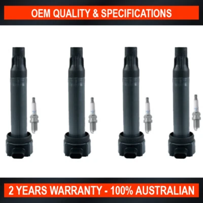 Pack of SWAN Ignition Coils & NGK Spark Plugs for Jeep Compass ED3 (2.4L) - image 1 of 4