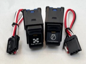 For JEEP TJ Wrangler Rocker Switches Rear Diff Locker, Compressor 1997-06 - Bild 1 von 5